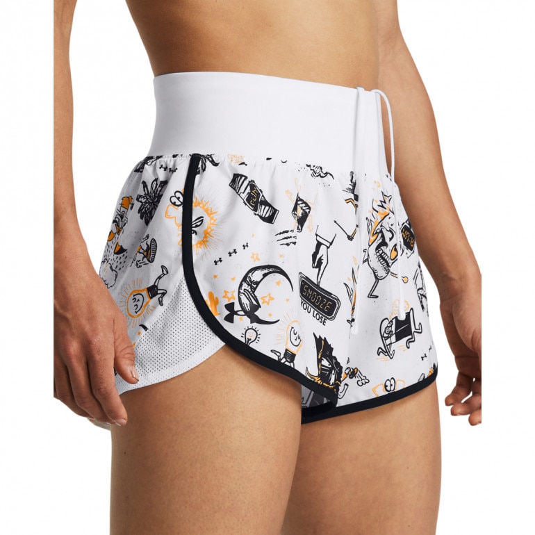 Damskie spodenki do biegania Under Armour UA We Run Fly By Elite Short - białe