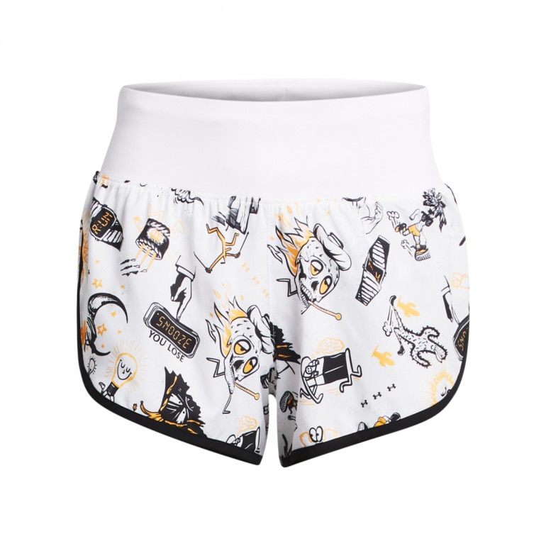 Damskie spodenki do biegania Under Armour UA We Run Fly By Elite Short - białe