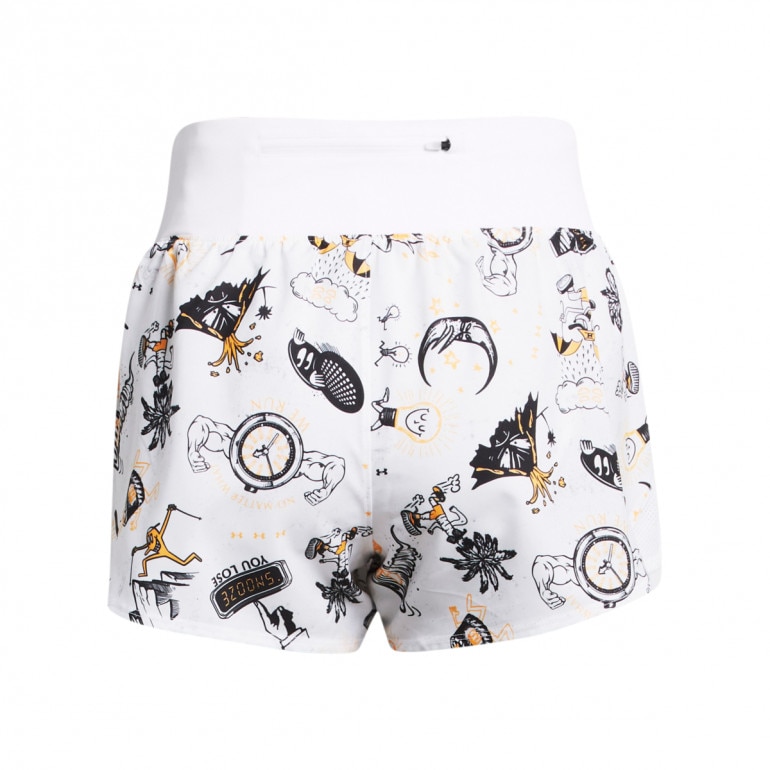 Damskie spodenki do biegania Under Armour UA We Run Fly By Elite Short - białe