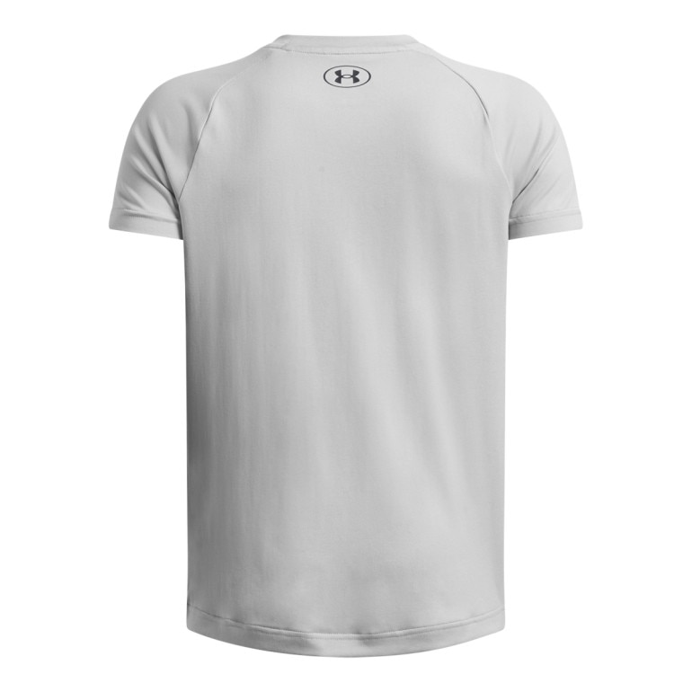 Chłopięca koszulka treningowa Under Armour UA Tech Graphic SS - szara