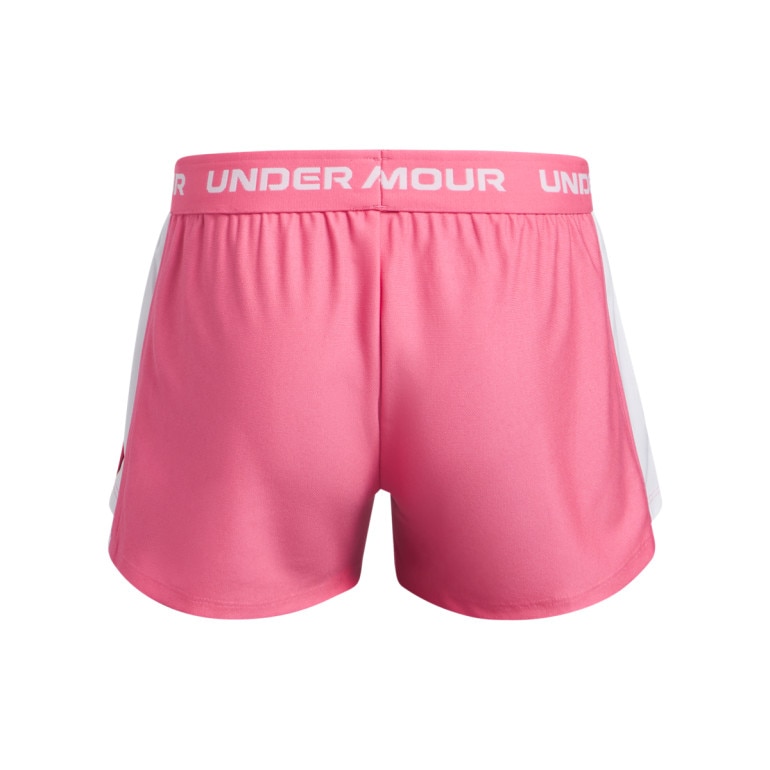 Dziewczęce spodenki treningowe Under Armour G Tech Play Up Short - różowe