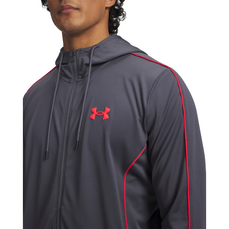 Męski dres komplet treningowy Under Armour UA EMEA Tracksuit Novelty - szary