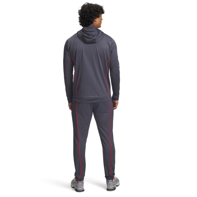 Męski dres komplet treningowy Under Armour UA EMEA Tracksuit Novelty - szary