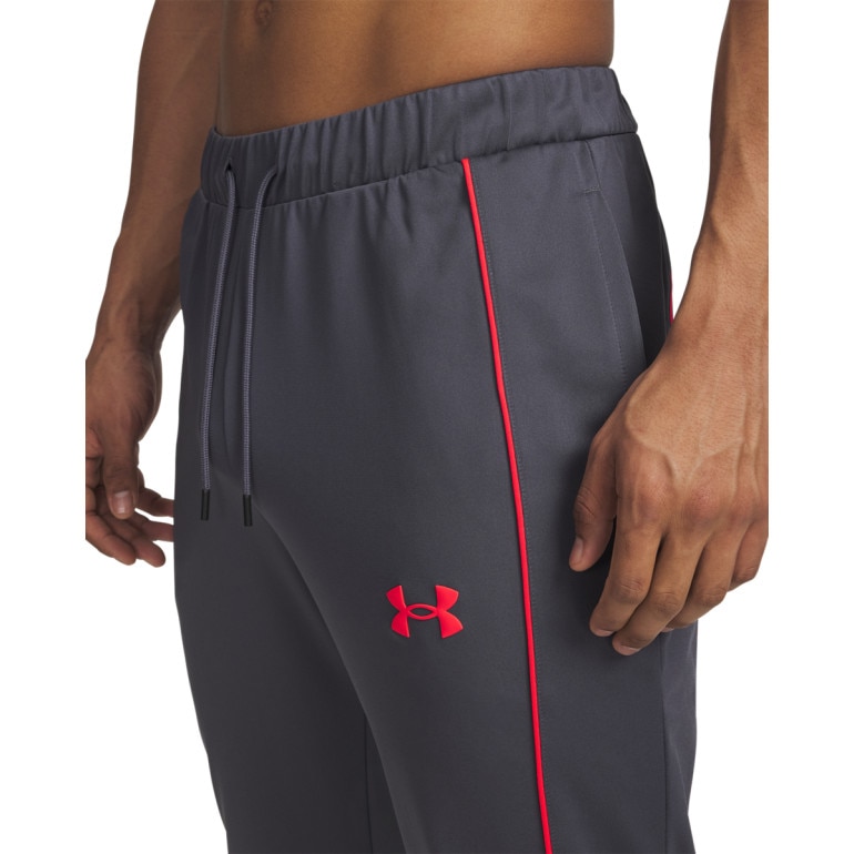 Męski dres komplet treningowy Under Armour UA EMEA Tracksuit Novelty - szary