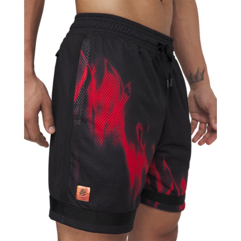 Męskie spodenki do koszykówki Under Armour Curry Statement Short I - czarne