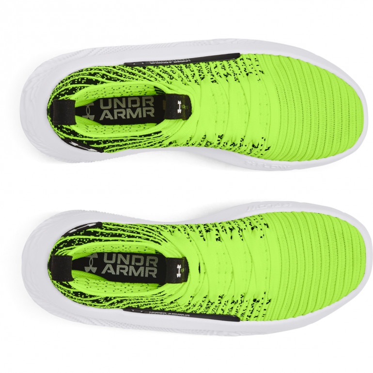 Buty do koszykówki uniseks Under Armour UA Flow Futr X Elite - limonka