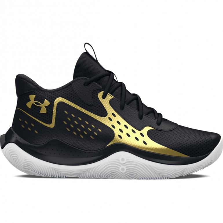 Dziecięce buty do koszykówki Under Armour UA GS JET '23 - czarne