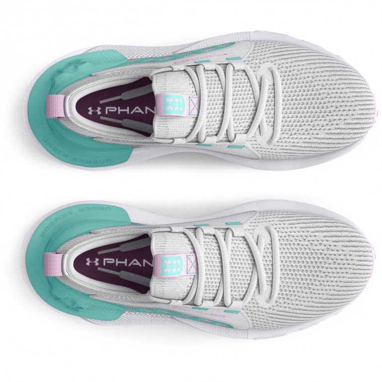 Dziecięce buty do biegania Under Armour UA GS HOVR Phantom 3 SE - szare