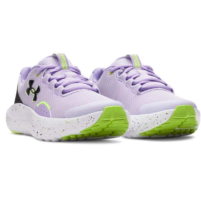 Dziewczęce buty do biegania Under Armour UA Ggs Surge 4 - fioletowe