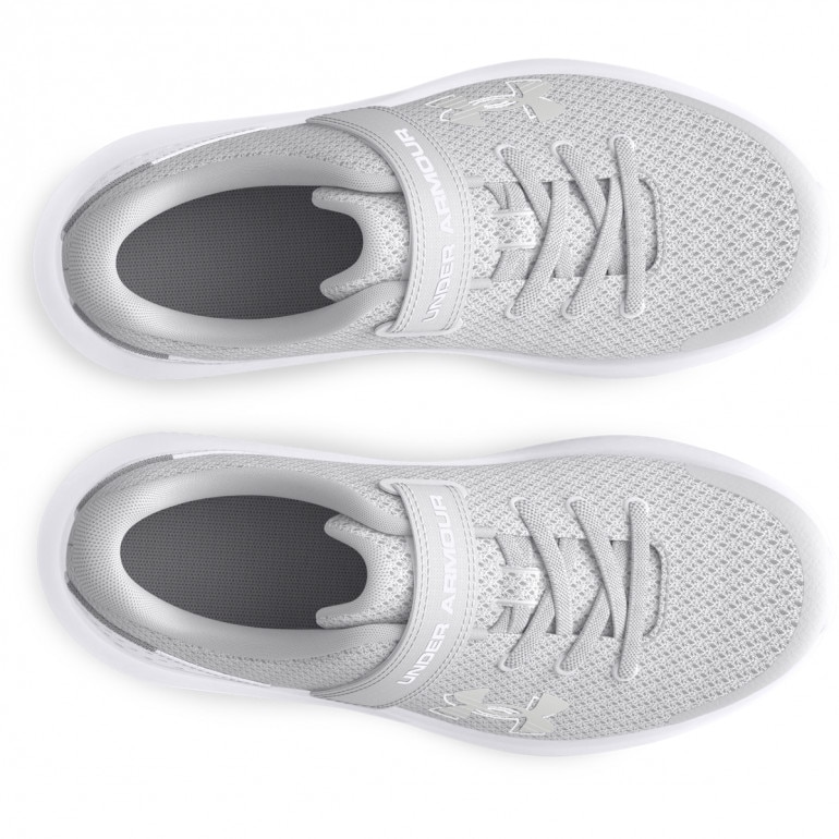 Dziewczęce buty do biegania Under Armour UA GPS Surge 4 AC - szare