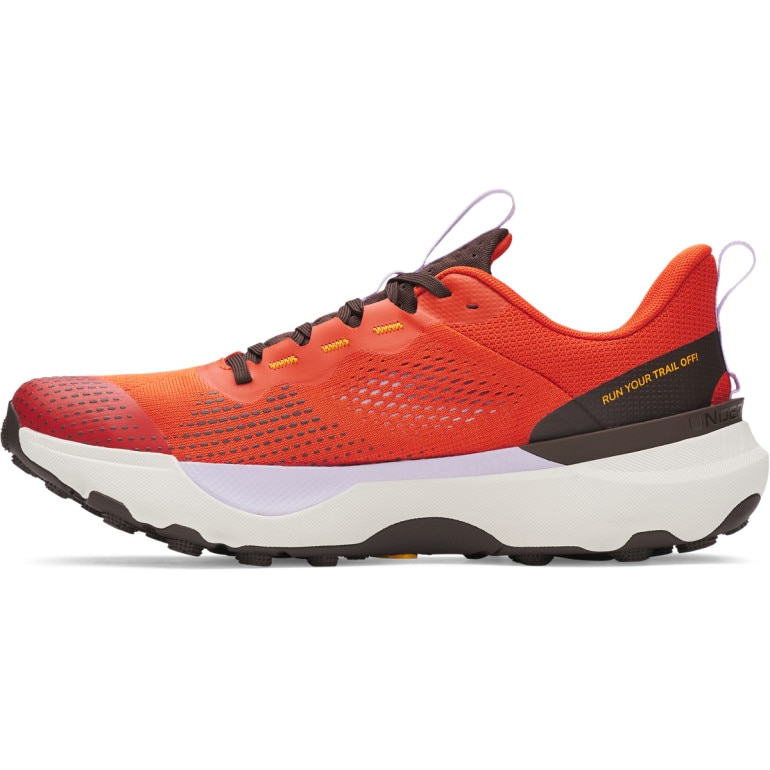 Buty do biegania uniseks Under Armour UA U Infinite Pro Trail - pomarańczowe