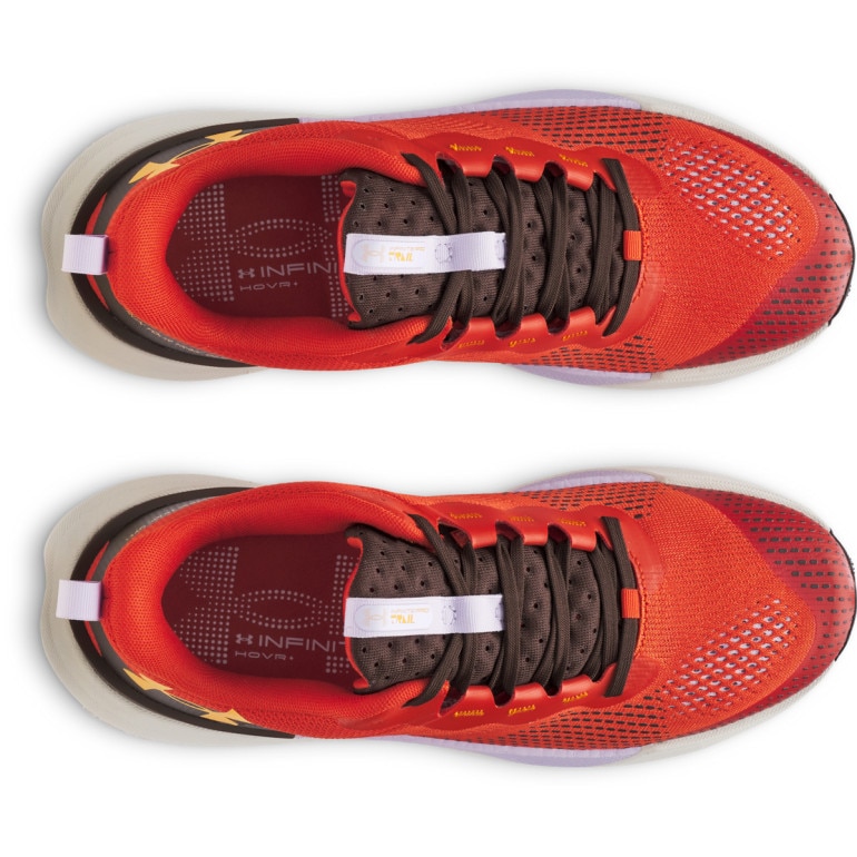 Buty do biegania uniseks Under Armour UA U Infinite Pro Trail - pomarańczowe