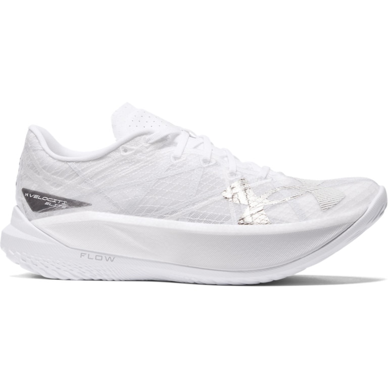 Buty do biegania uniseks Under Armour UA U Velociti Elite 2 - białe