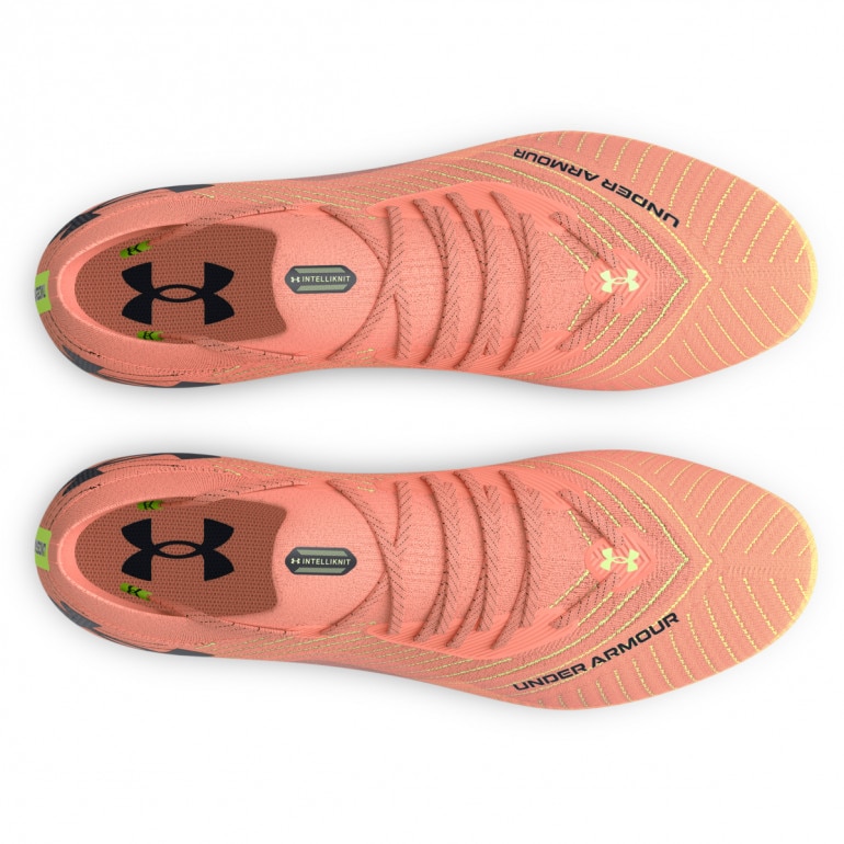 Męskie buty piłkarskie korki lanki Under Armour UA Shadow Elite 2 FG - pomarańczowe