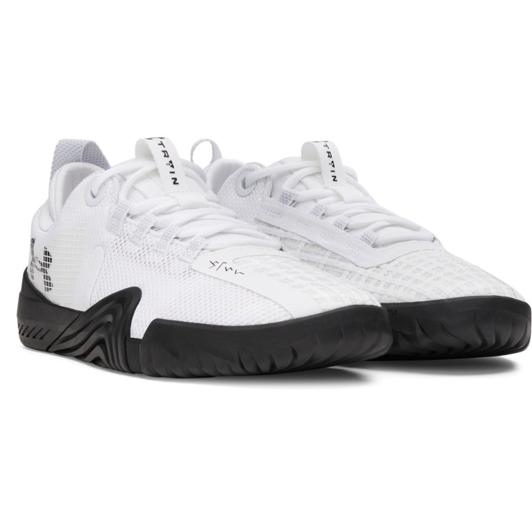 Męskie buty treningowe crossfit Under Armour UA TriBase Reign 6 - białe