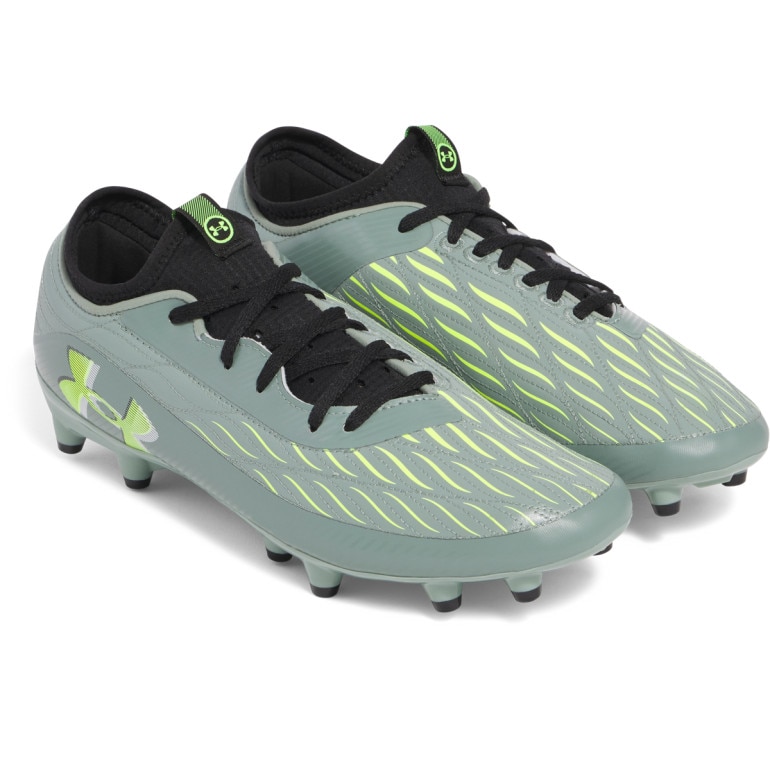 Buty piłkarskie korki lanki uniseks Under Armour UA U Magnetico Select 4 Fg - zielone 