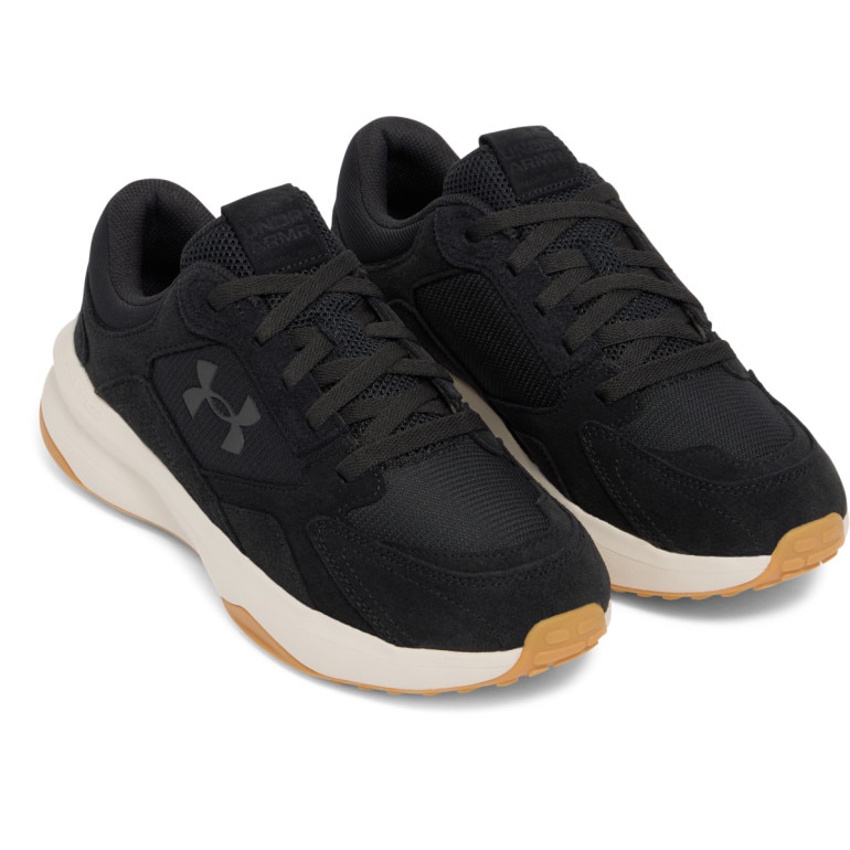 Męskie buty treningowe Under Armour UA Edge SUEDE - czarne