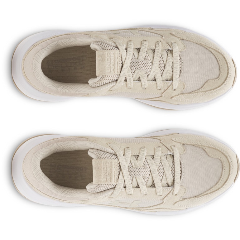 Męskie buty treningowe Under Armour UA Edge SUEDE - beżowe