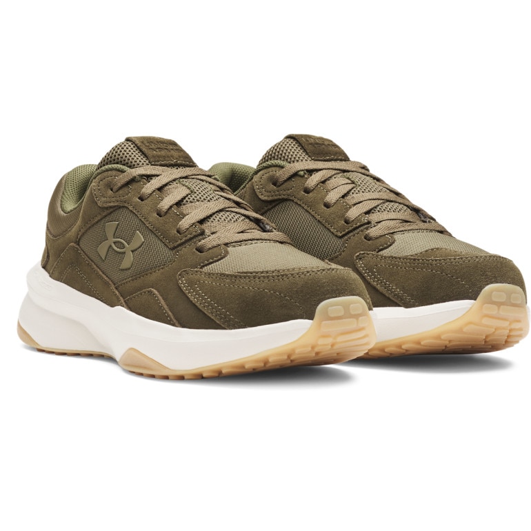 Męskie buty treningowe Under Armour UA Edge SUEDE - khaki