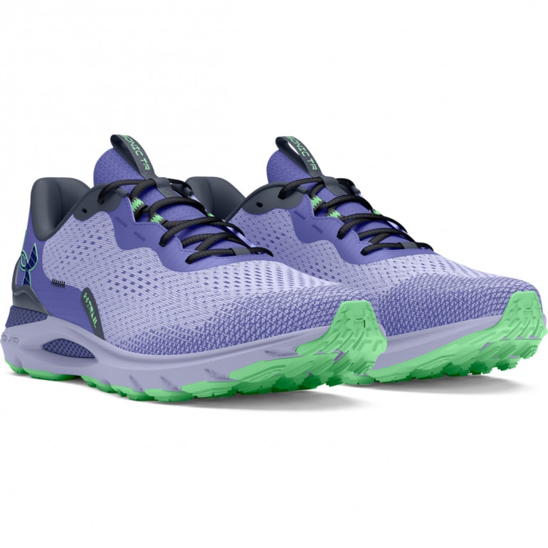 Buty do biegania uniseks Under Armour UA U Sonic Trail - fioletowe