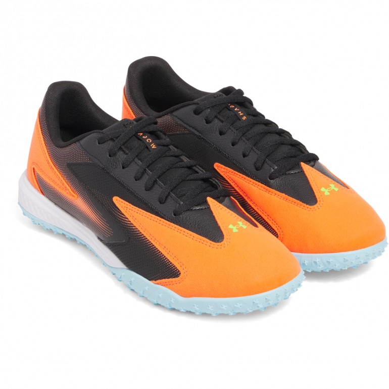 Buty piłkarskie turfy uniseks Under Armour UA U Shadow Turf 3 - pomarańczowe 