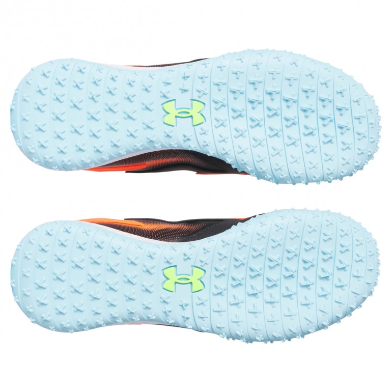 Buty piłkarskie turfy uniseks Under Armour UA U Shadow Turf 3 - pomarańczowe 
