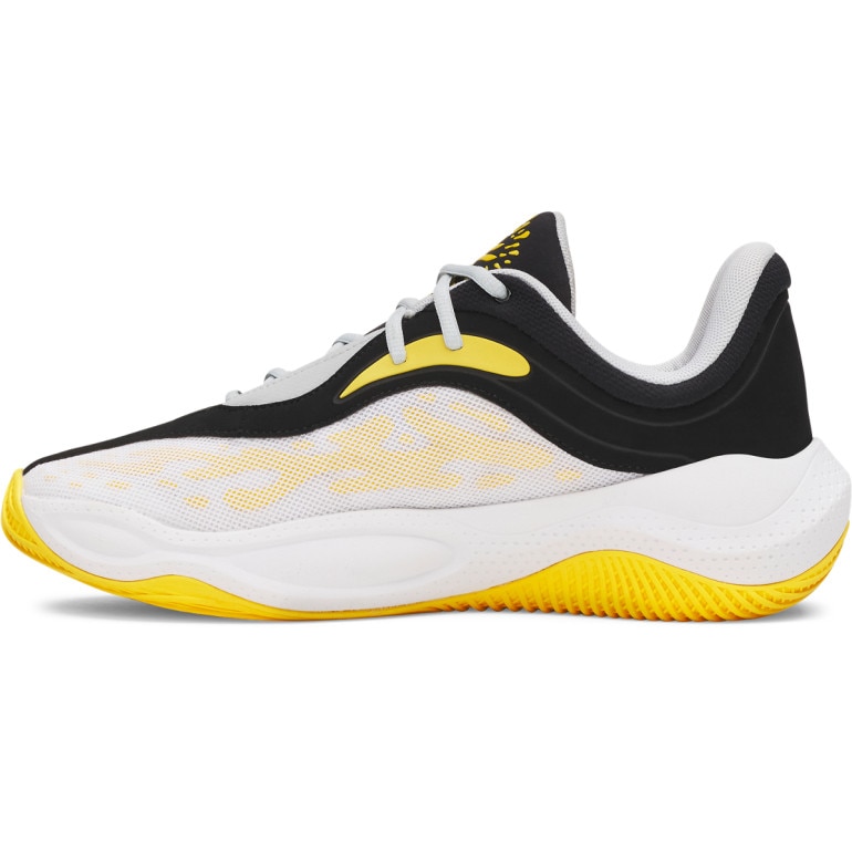 Buty do koszykówki uniseks Under Armour Curry Splash 25 - białe