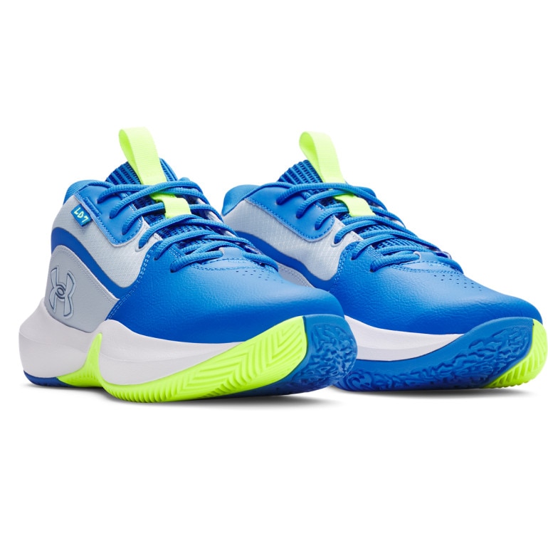 Buty do koszykówki uniseks Under Armour UA Lockdown 7 - niebieskie