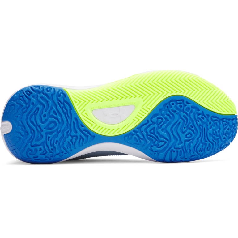 Buty do koszykówki uniseks Under Armour UA Lockdown 7 - niebieskie