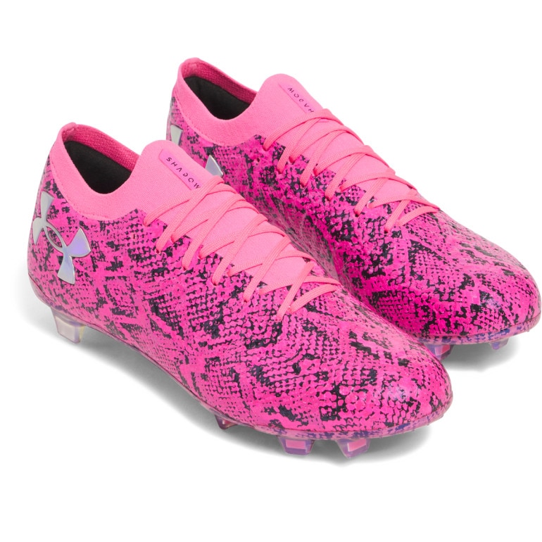 Męskie buty piłkarskie korki lanki Under Armour UA Shadow Elite 3 FG PV - różowe
