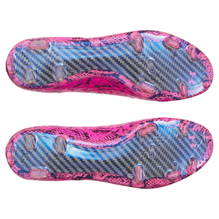 Męskie buty piłkarskie korki lanki Under Armour UA Shadow Elite 3 FG PV - różowe