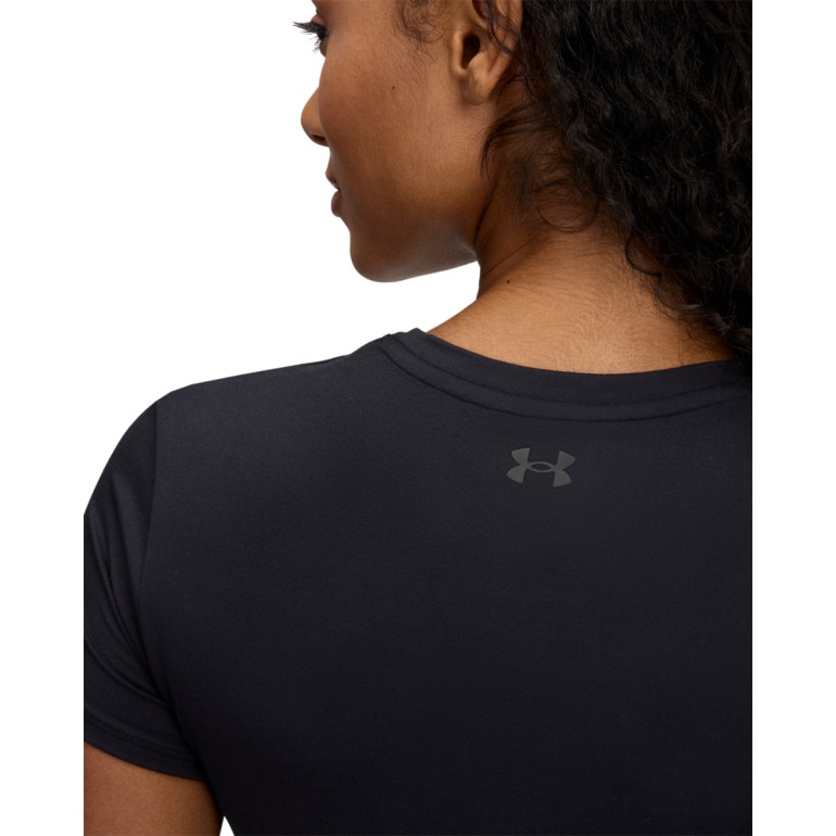 Damska koszulka treningowa Under Armour Meridian Core SS - czarna