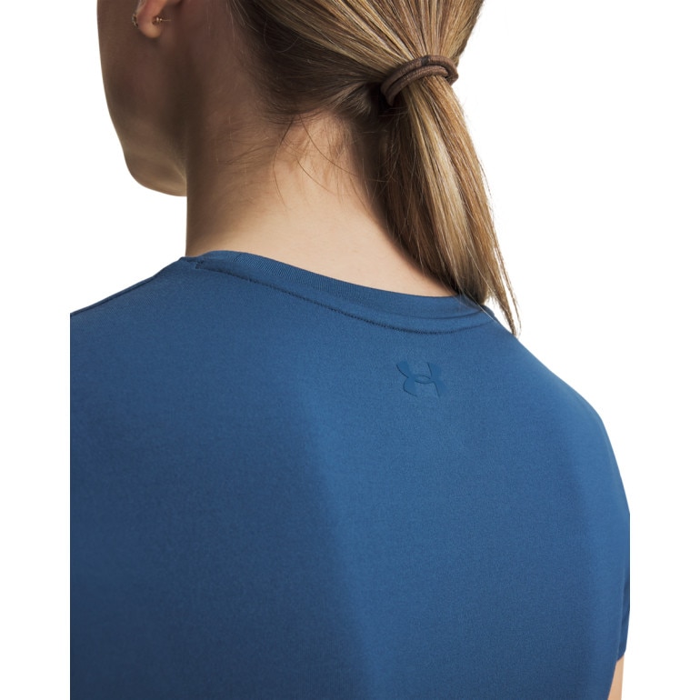 Damska koszulka treningowa Under Armour Meridian Core SS - niebieska