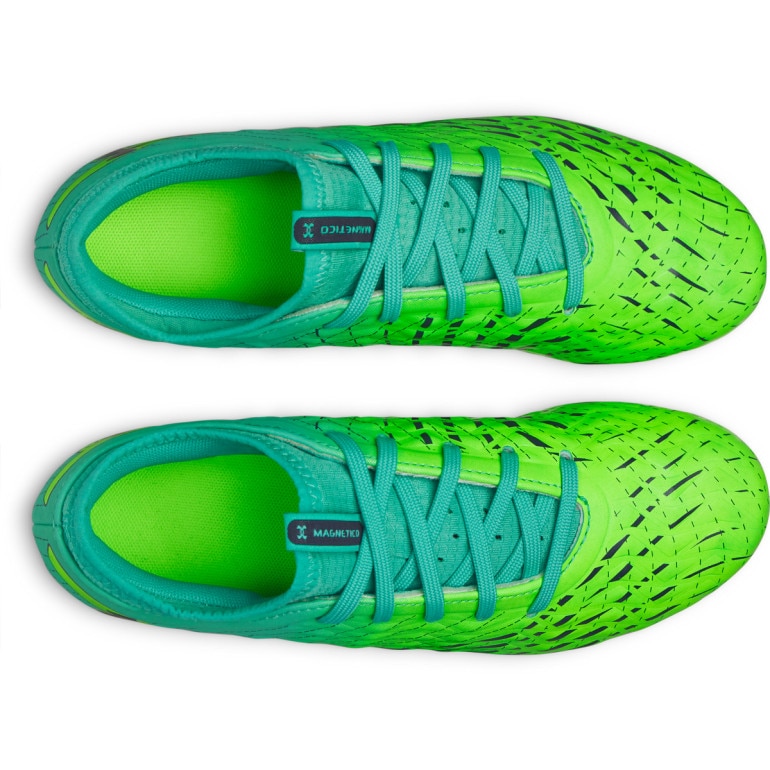 Chłopięce buty piłkarskie korki Under Armour UA Magnetico Select 5 FG JR - zielone