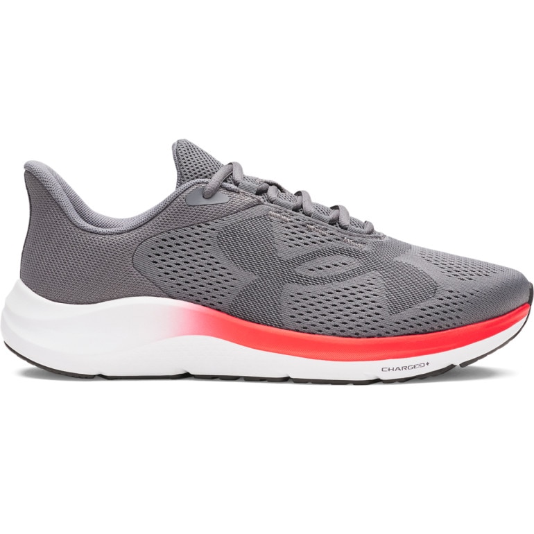 Męskie buty do biegania Under Armour UA Charged Pursuit 4 Big Logo - szare