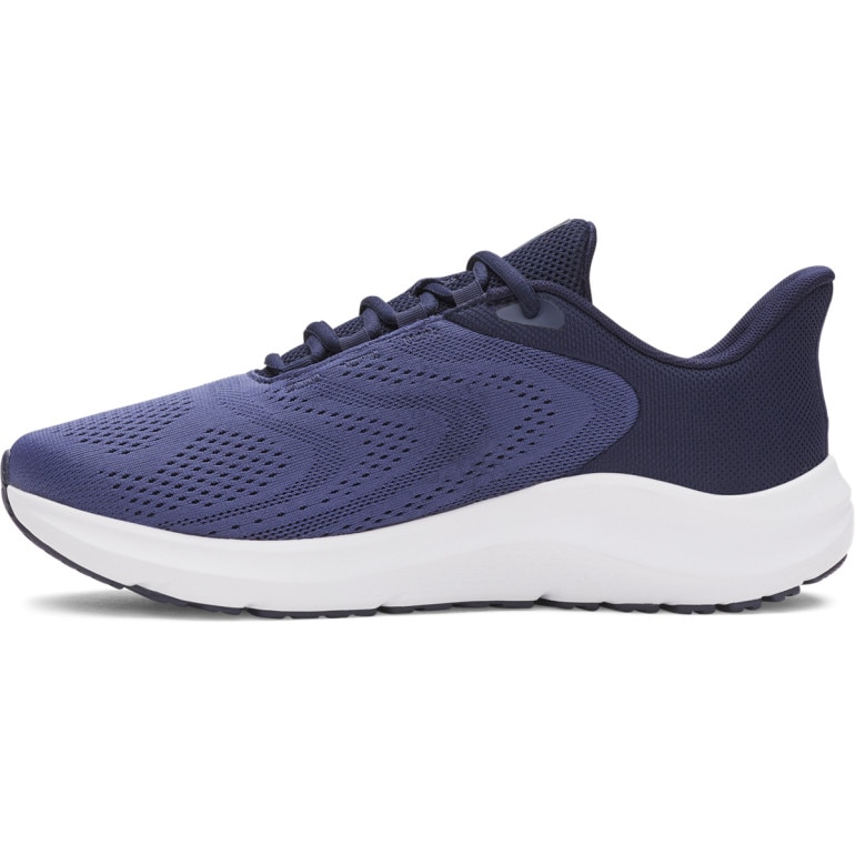 Męskie buty do biegania Under Armour UA Charged Pursuit 4 Big Logo - granatowe