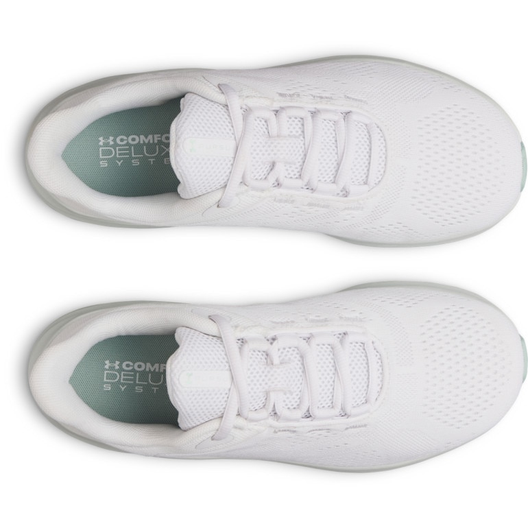 Damskie buty do biegania Under Armour UA W Charged Pursuit 4 Big Logo - białe