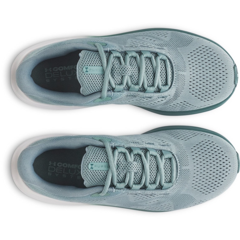 Damskie buty do biegania Under Armour UA W Charged Pursuit 4 Big Logo - niebieskie