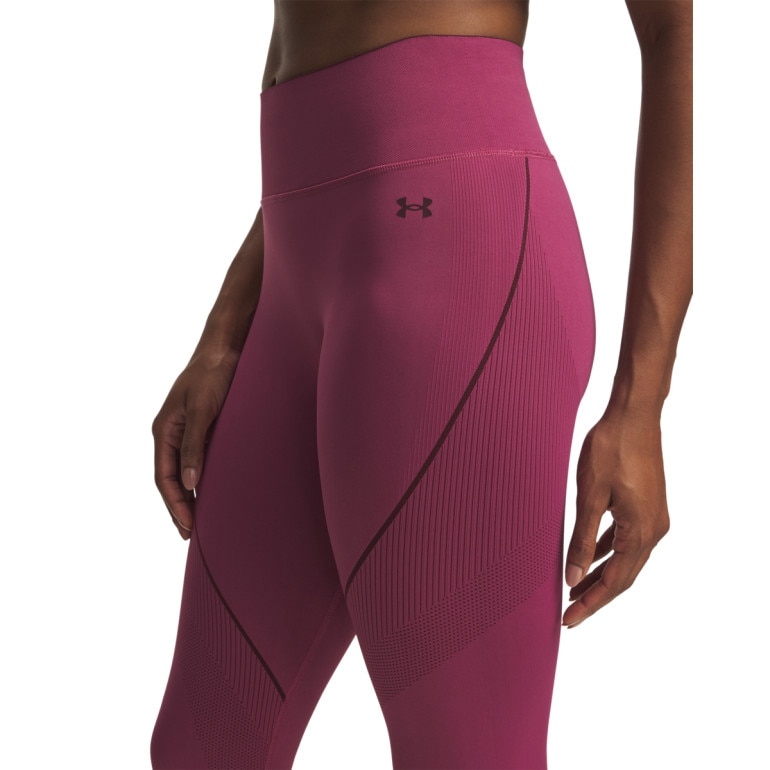 Damskie legginsy treningowe Under Armour UA Vanish Seamless Legging - różowe