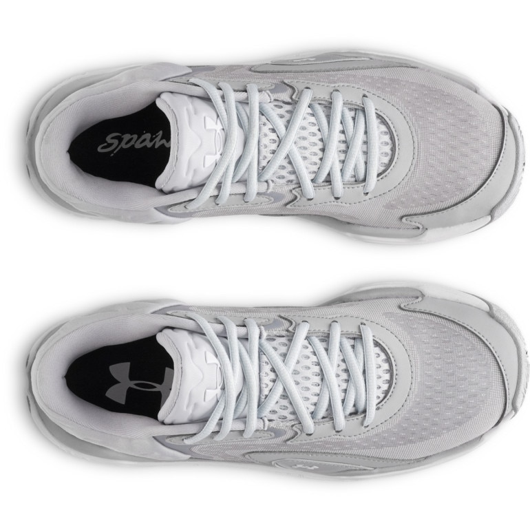 Buty do koszykówki uniseks Under Armour UA Spawn 7 Mid - szare