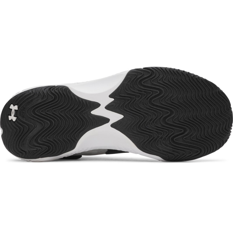 Buty do koszykówki uniseks Under Armour UA Spawn 7 Mid - białe