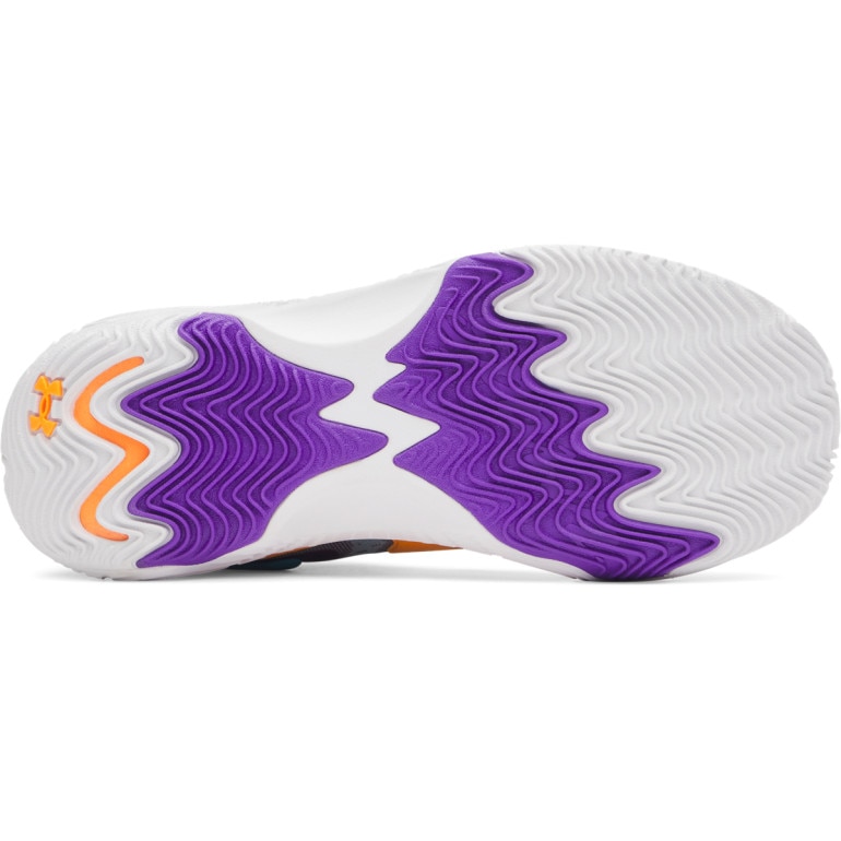 Buty do koszykówki uniseks Under Armour UA Spawn 7 Mid - multikolor