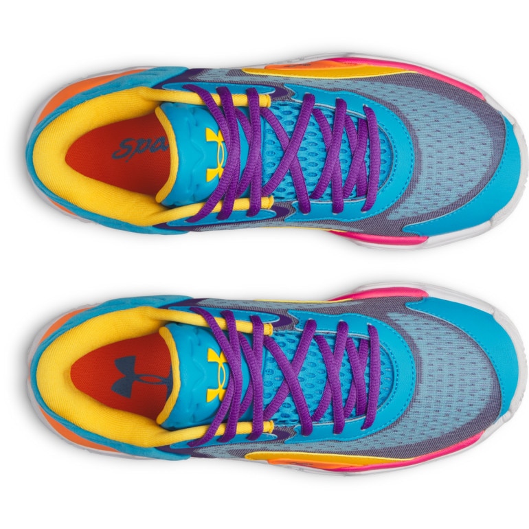 Buty do koszykówki uniseks Under Armour UA Spawn 7 Mid - multikolor