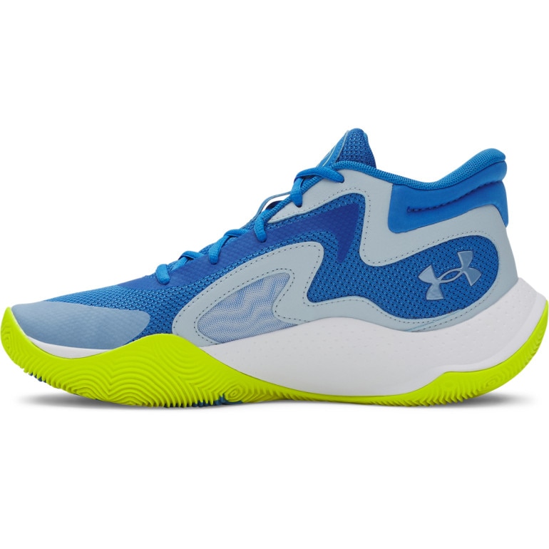 Buty do koszykówki uniseks Under Armour UA JET '25 - niebieskie