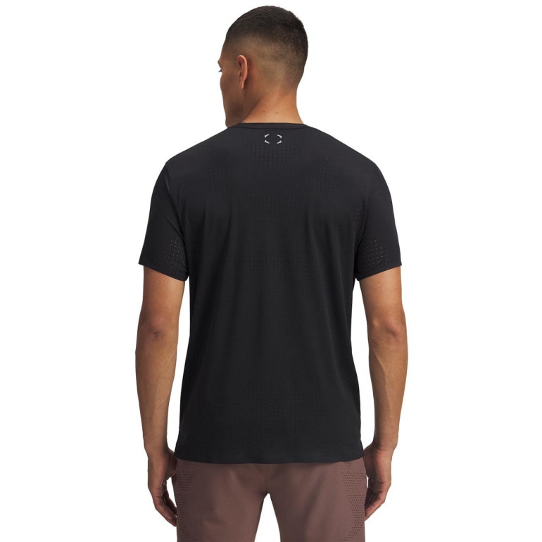 Męska koszulka treningowa Under Armour UA Halo Vent SS - czarna 