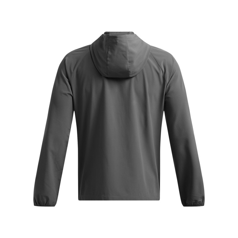 Męska kurtka wiatrówka Under Armour UA Stretch Woven Windbreaker - szara