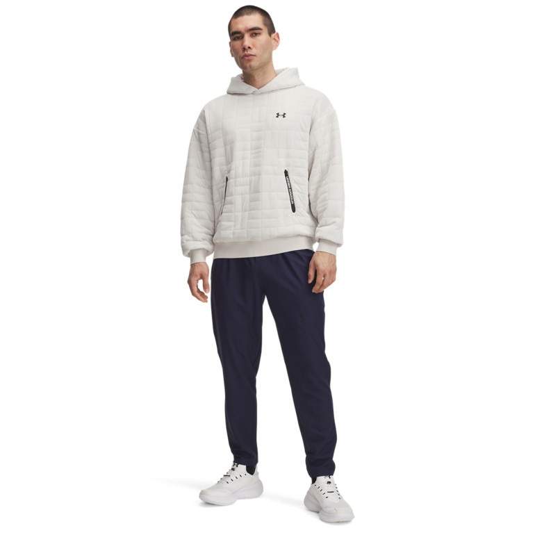 Męskie spodnie treningowe Under Armour UA Unstoppable Tapered Pants - granatowe