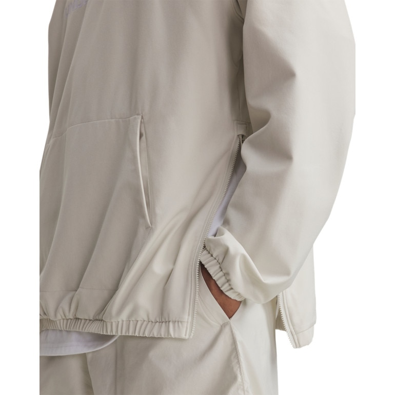 Męska bluza nierozpinana z kapturem Under Armour UA Unstoppable Wvn Hoodie - biała