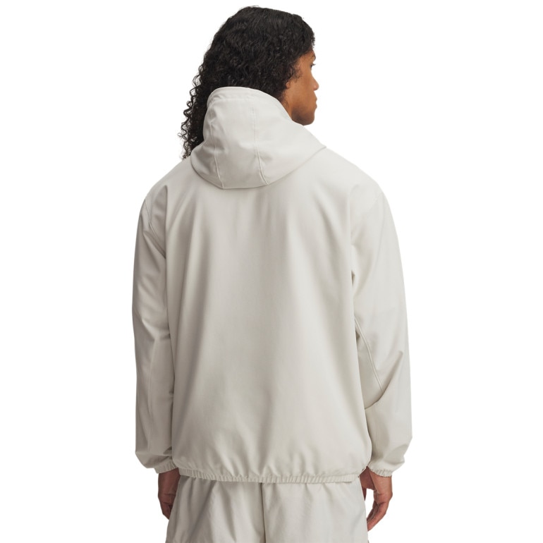 Męska bluza nierozpinana z kapturem Under Armour UA Unstoppable Wvn Hoodie - biała