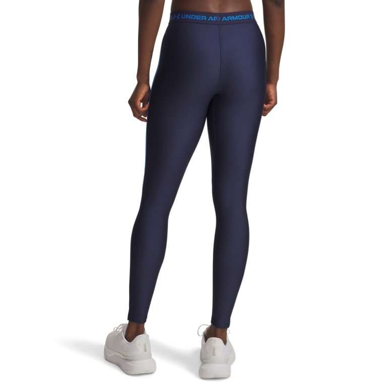 Damskie legginsy treningowe Under Armour HeatGear Rib - niebieskie